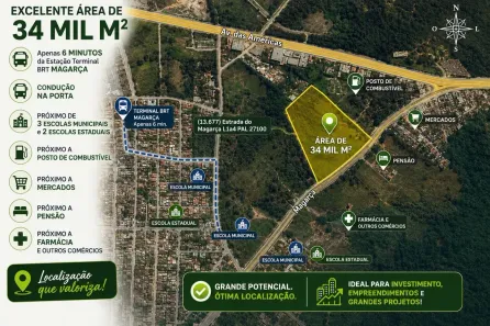 Lote/Terreno à venda, 34000m² no Guaratiba, Rio de Janeiro
