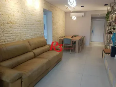 Apartamento com 3 Quartos à venda, 132m² no Pompéia, Santos