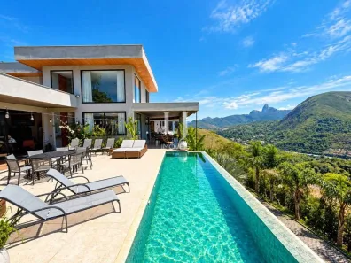 Casa de Condomínio com 6 Quartos à venda, 653m² no Itaipava, Petrópolis