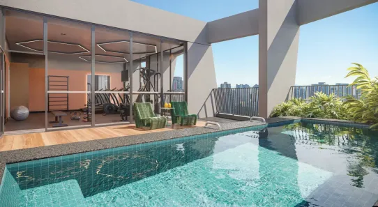 Apartamento com 1 Quarto à venda, 26m² no Indianópolis, São Paulo