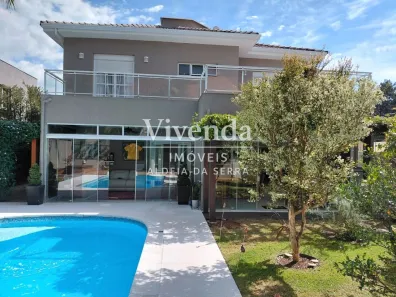 Casa de Condomínio com 4 Quartos para alugar, 450m² no Residencial Morada dos Lagos, Barueri