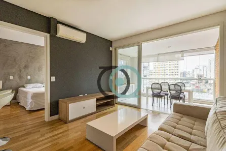 Apartamento com 1 Quarto para venda ou aluguel, 62m² no Itaim Bibi, São Paulo