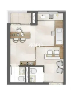 Consultório à venda, 36m² no Botafogo, Campinas