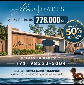 Casa de Condomínio com 4 Quartos à venda, 120m² no Buraquinho, Lauro de Freitas