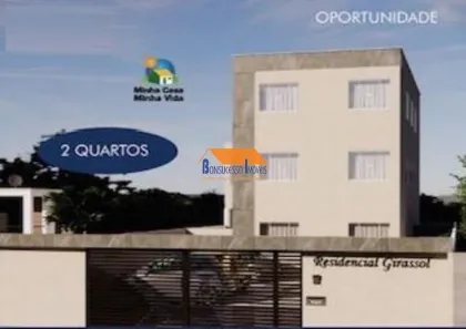 Apartamento com 2 Quartos à venda, 48m² no Santa Branca (Justinópolis), Ribeirão das Neves