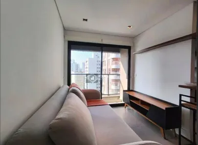 Flat com 1 Quarto para alugar, 40m² no Pinheiros, São Paulo