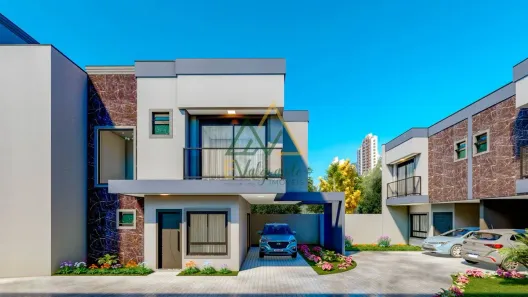 Sobrado com 3 Quartos à venda, 122m² no Uberaba, Curitiba