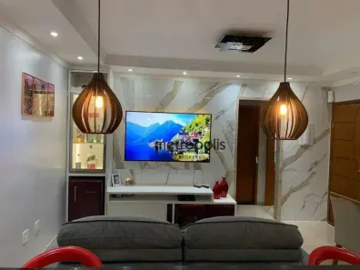 Apartamento com 2 Quartos à venda, 53m² no Vila Linda, Santo André