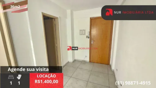 Kitnet com 1 Quarto para alugar, 36m² no Bela Vista, São Paulo