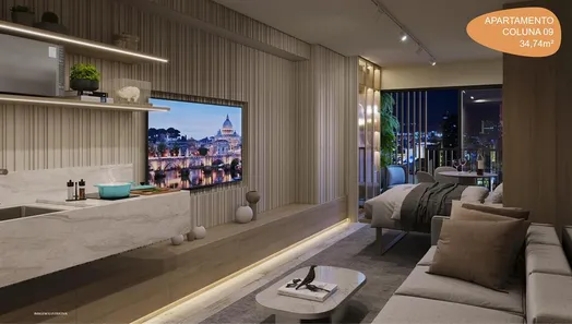 Apartamento com 1 Quarto à venda, 27m² no Centro, Rio de Janeiro