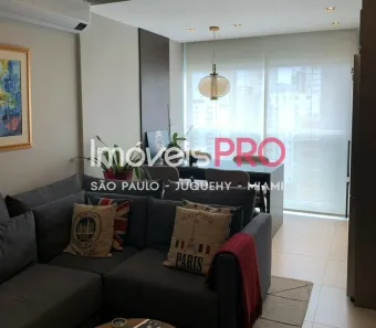 Apartamento com 1 Quarto à venda, 38m² no Santo Amaro, São Paulo