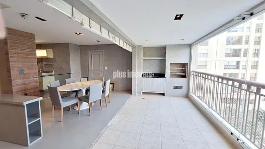 Apartamento com 2 Quartos para alugar, 131m² no Paraíso do Morumbi, São Paulo