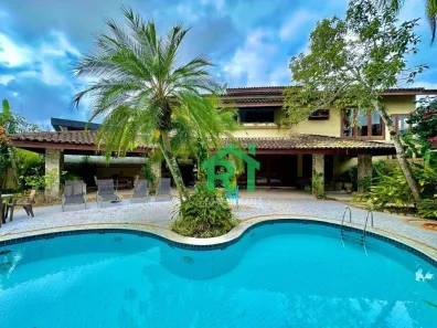 Casa de Condomínio com 4 Quartos à venda, 510m² no Balneário Praia do Pernambuco, Guarujá