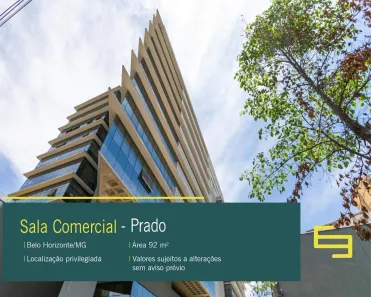 Sala Comercial à venda, 92m² no Prado, Belo Horizonte