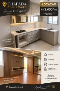 Apartamento com 2 Quartos para alugar, 50m² no Terceiro, Cuiabá