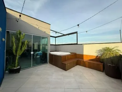 Cobertura com 2 Quartos à venda, 108m² no Vila Scarpelli, Santo André