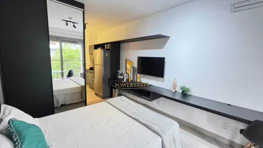 Apartamento com 1 Quarto para alugar, 25m² no Perdizes, São Paulo