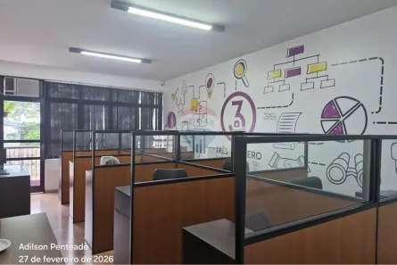 Sala Comercial para alugar, 42m² no Vila Embaré, Valinhos