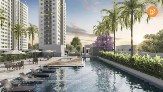 Apartamento com 2 Quartos à venda, 42m² no Centro, Betim