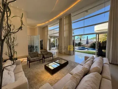 Casa de Condomínio com 3 Quartos para alugar, 433m² no Jardim Portal da Colina, Americana