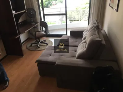 Flat com 1 Quarto para alugar, 34m² no Indianópolis, São Paulo
