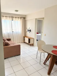 Apartamento com 2 Quartos para alugar, 55m² no Ponta Negra, Natal