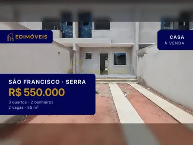 Casa com 3 Quartos à venda, 85m² no São Francisco, Serra