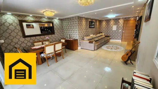 Apartamento com 3 Quartos à venda, 124m² no Vila Bocaina, Mauá