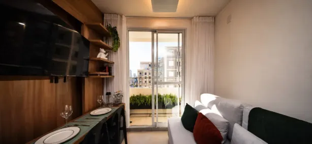 Apartamento com 1 Quarto para alugar, 25m² no Pinheiros, São Paulo