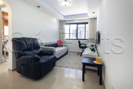 Apartamento com 1 Quarto para alugar, 43m² no Moema, São Paulo