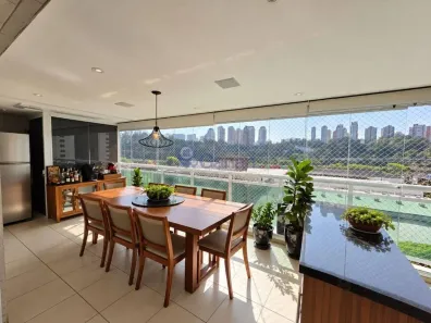 Apartamento com 3 Quartos para alugar, 138m² no Jardim Caravelas, São Paulo