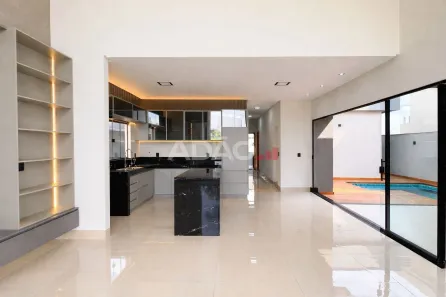 Casa de Condomínio com 3 Quartos à venda, 158m² no Jardins Bolonha, Senador Canedo