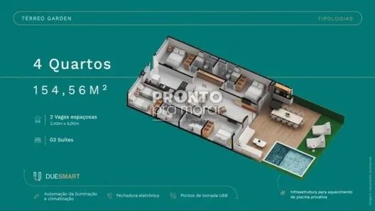 Apartamento com 4 Quartos à venda, 154m² no , Tamandaré