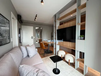 Apartamento com 1 Quarto para alugar, 35m² no Jardim América, São Paulo