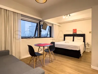 Flat com 1 Quarto para alugar, 28m² no Jardim Paulista, São Paulo