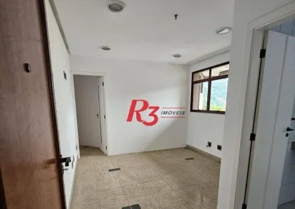 Sala Comercial para alugar, 57m² no Vila Nova, Santos