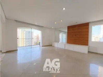 Apartamento com 4 Quartos para alugar, 183m² no Campo Belo, São Paulo