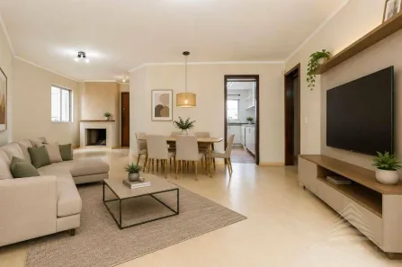Apartamento com 3 Quartos à venda, 105m² no Juvevê, Curitiba