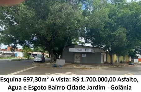 Lote/Terreno à venda, 697m² no Cidade Jardim, Goiânia