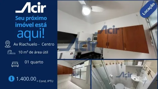 Kitnet com 1 Quarto para alugar, 10m² no Centro, Rio de Janeiro