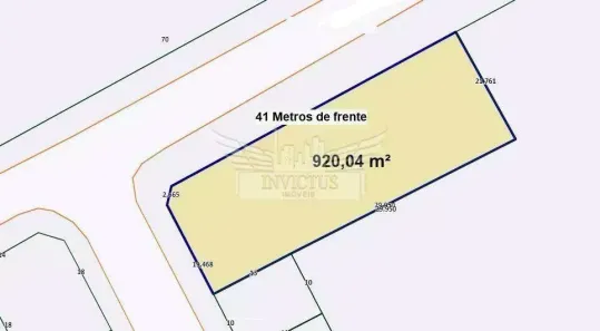Lote/Terreno para alugar, 667m² no Vila Alzira, Santo André