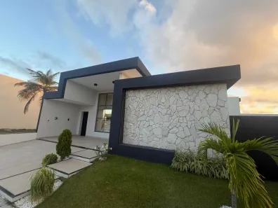 Casa de Condomínio com 3 Quartos à venda, 150m² no Zona de Expansão (Olhos D'Agua), Barra dos Coqueiros
