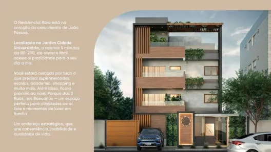 Apartamento com 3 Quartos à venda, 66m² no Jardim Cidade Universitária, João Pessoa