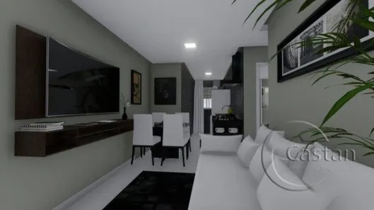 Apartamento com 2 Quartos à venda, 44m² no Brás, São Paulo