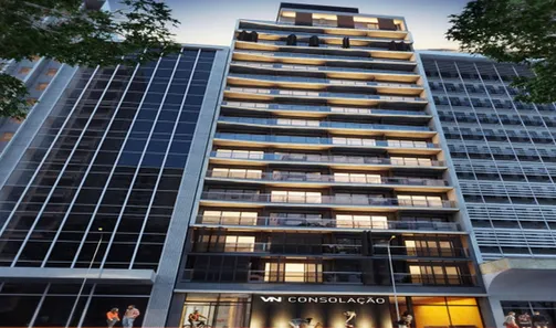 Apartamento com 1 Quarto à venda, 38m² no Consolação, São Paulo