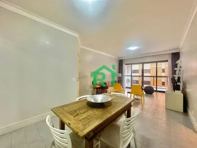 Apartamento com 3 Quartos para alugar, 103m² no Pitangueiras, Guarujá