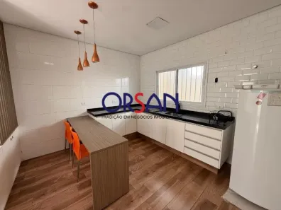 Casa com 1 Quarto para alugar, 36m² no Cerâmica, São Caetano do Sul