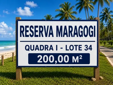 Lote/Terreno à venda, 200m² no , Maragogi