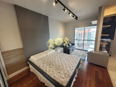 Flat com 1 Quarto para alugar, 35m² no Indianópolis, São Paulo