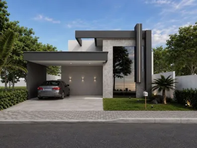 Casa de Condomínio com 3 Quartos à venda, 122m² no Cajupiranga, Parnamirim